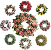 Door Wreath Flower Wreath Chirstmas Wreaths Festival Wreaths