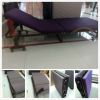 Latest modern design portable single folding metal bed with mattress for hotel or hospital A060