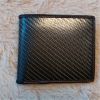 Carbon Fiber Wallet  Men's wallet geneious  leather money clip wallet