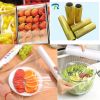 plastic wrap food packing preservative film