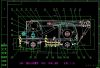 5t Car Crane Blueprint drawing