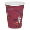 Bistro Design Hot Drink Cups, Paper, 8oz, Maroon, 50/bag, 20 Bags/carton