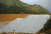 non-woven geotextile for lining and erosion control