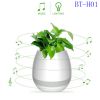 Creative Smart Bluetooth Speaker Music Flower Pots Home Office Decoration Green Plant Music Vase Music Green Plant Touch Induction