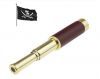 wholesale Waterproof Monocular 25X30 Zoomable Vintage Pirate Adjustable Telescopic Monocular Optics Brass Telescope for Navigation Sailing Voyage View