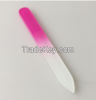 Free sample wholesale colorful glass nail file