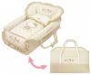 Hello Kitty Baby Portable Foldable Bed Sleeping Nap Bag Beige