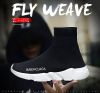 Socks shoes women's casual shoes breathable shoes travel couple stretch driving shoes fly weaver lazy shoes a pedal