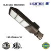 130-150LM/W Slim LED Parking Lot Lights/Shoebox, 300W/100-277VAC, 5 Years Warranty