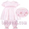 Baby smocked bedding clothing (PJ 017)