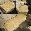 Flax car seat cushion