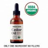 Pure Organic Castor Oil For Hair Eyebrow Eyelash Beard Growth