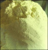 sulphur powder, ground