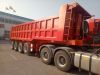 45 cbm 70-80 tons 4 axle dump semi trailer