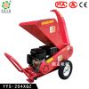 13hp gasoline engine powered professional garden wood chipper shredder