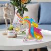 led night lamp unicorn diamond painting lamp