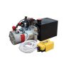 ECO-WORTHY Double Acting Hydraulic Pump 12V Dump Trailer - 3, 6, 8 Quart
