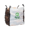 FIBC Ventilated Bags, Vented Jumbo Sacks, Big Vented Log Bag, perforated bulk bags, perforated log bags, Log Sacks, ventilate firewood packing bag, Breathable Ventilated Big Bags, Ventilated Bulk Bags, big bag for wood, big bag for timber, LOG BAGS Firewo