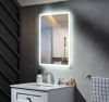 Aluminum frame Makeup bluetooth illuminated bath mirror wall mounted