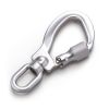 Aluminum Steel Swivel Industrial Lineman Kernmantle Lanyards Rebar Snap Safety Hooks