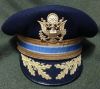 Army general dress visor hat embroidered royal navy officer cap