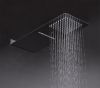 LED rain shower head stainless steel