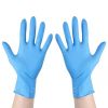 nitrile gloves, disposable blue heavy duty work examination industrial non-medical nitrile gloves