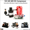 12V/24V/48V R134A Mini DC Compressor for Miniature Refrigeration and Aircon Systems