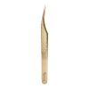 Eyelash Tweezers Stainless Steel Gold Tweezers Dolphin Shape