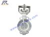 Stainless steel CF8 Body Ceramic Butterfly Valve Wafer Type for Anti-Corrosion project