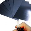 Flame retardant Polycarbonate films or sheets in black finish