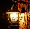 Retro camping lantern