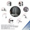 faucet stainless steel 304 water tap modern kichen kitchen taps brass pull out sprayer kitchen mixer sink faucets