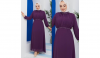 Women's Hijab Dress Waistline Embroidery Detail 2022 Summer Season Wedding Graduation Hijab Clothing