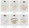 high lumen super brightness modern led chandelier pendant light living room lamp