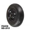 Wheels for wheelbarrows