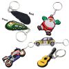 Custom promotional soft pvc rubber keychains