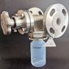 1 inch FEP Lined Inline Sampling Valve with Matching FEP Sampling Bottle Corrosion Resistance and Cleanliness T Type Sampling System