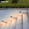 MIROLAN Outdoor Wall Light 2W 4w Waterproof Led Embedded Wall Lamp Aisle Gate Garden Balcony Porch Yard Step wall Light