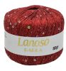 LANOSO PARLA FANCY HAND KNITTING YARN PAYETTED    Glitter Yarn-Payette