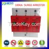 100KA 420v 3pole 2P+1N 100A 27MM surge protective device surge arrester SPD lightning arrester