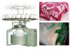 Mink blanket knitting machine