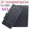 10.1 inch Leather ABS keyboard plus pipo m3 PU leather case