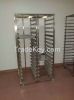 stainless steel rotary  oven trolley