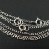 925 sterling silver cable chains, round cable chains, oval cable chain