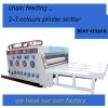 Printing slotting die cutting machine