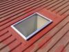 Aluminum roof window