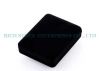 Round cornered plastic velvet pendant box