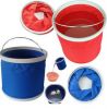 car  outdoor Portable folding bucket oxford fabric