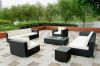 Poly Rattan Wicker outdoor garden patio furniture sofa lounge set